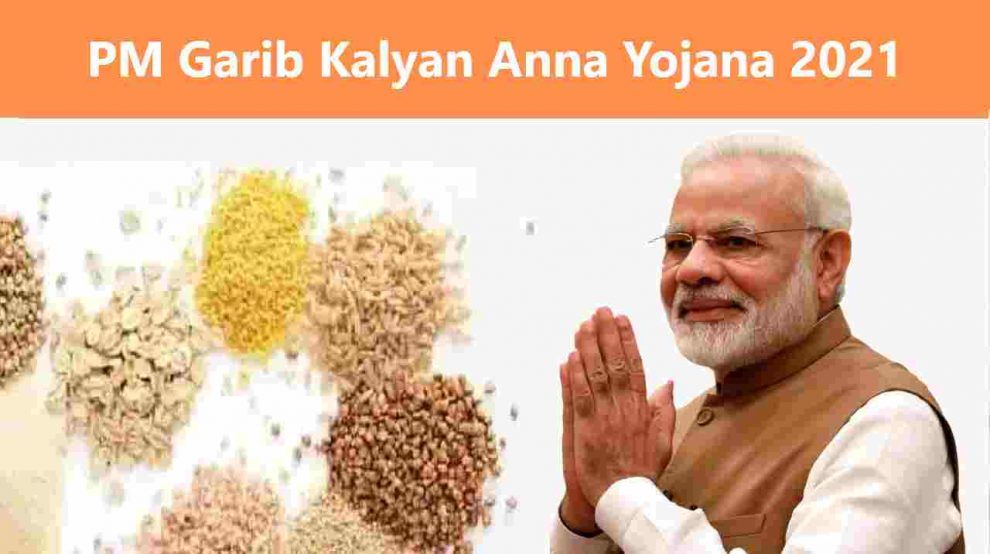 Modi G standing with folded hands with grain